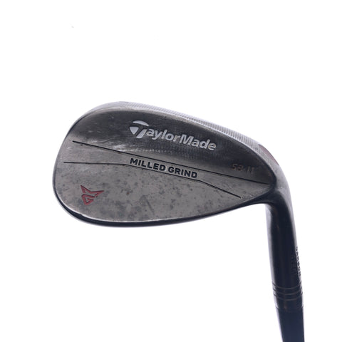 Used TaylorMade Milled Grind Black Sand Wedge / 54.0 Degrees / Wedge Flex