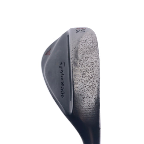 Used TaylorMade Milled Grind Black Sand Wedge / 56.0 Degrees / Stiff Flex