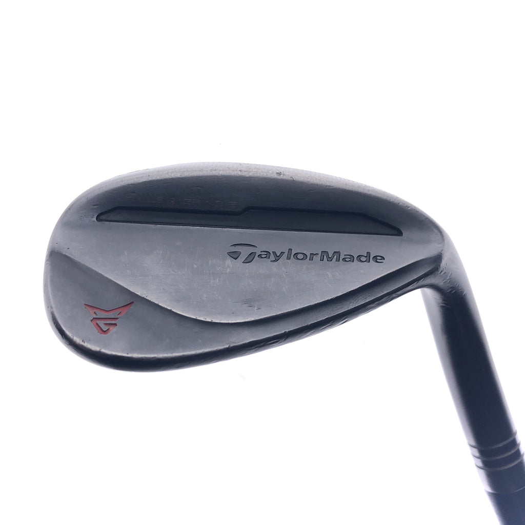 Used TaylorMade Milled Grind Black Sand Wedge / 56.0 Degrees / Stiff Flex
