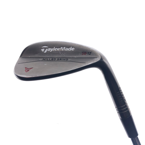Used TaylorMade Milled Grind Black Sand Wedge / 56.0 Degrees / Wedge Flex