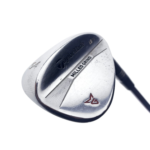 Used TaylorMade Milled Grind Chrome Sand Wedge / 54.0 Degrees / Regular Flex