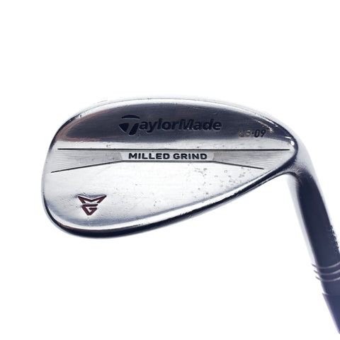Used TaylorMade Milled Grind Chrome Sand Wedge / 54.0 Degrees / Regular Flex