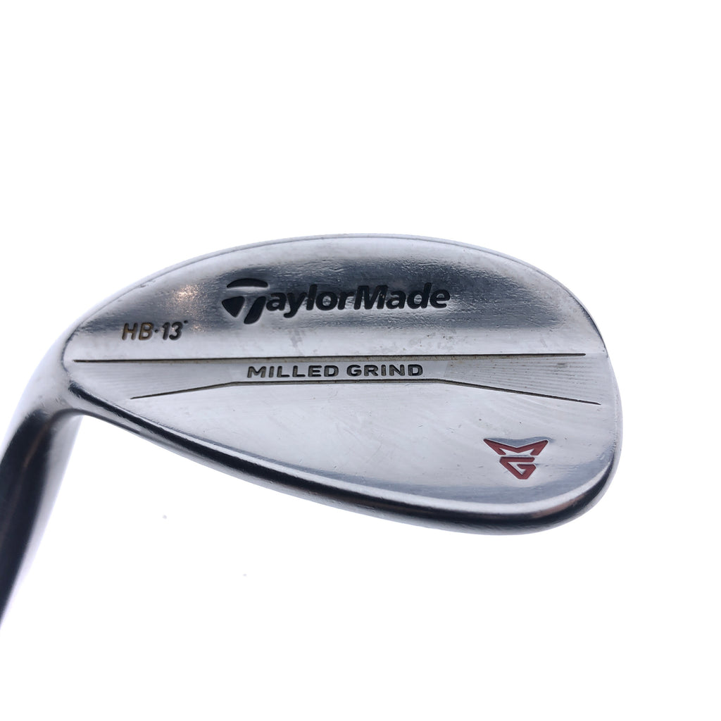 Used TaylorMade Milled Grind Chrome Sand Wedge / 56.0 Degrees / Stiff Flex / Le