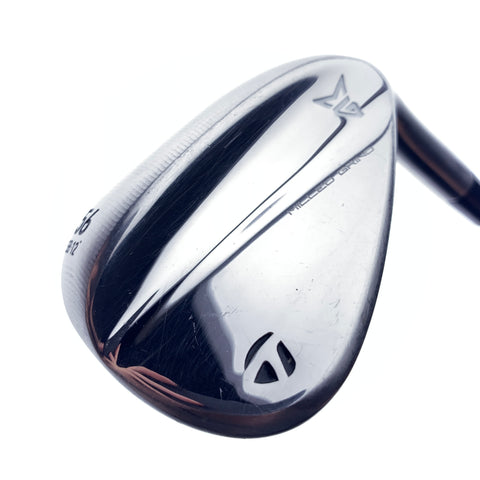 Used TaylorMade Milled Grind Chrome Sand Wedge / 56.0 Degrees / Wedge Flex