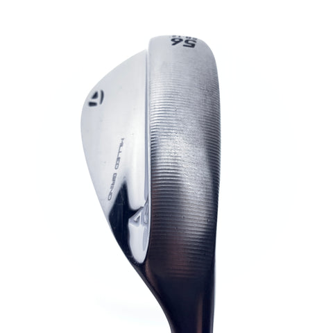 Used TaylorMade Milled Grind Chrome Sand Wedge / 56.0 Degrees / Wedge Flex