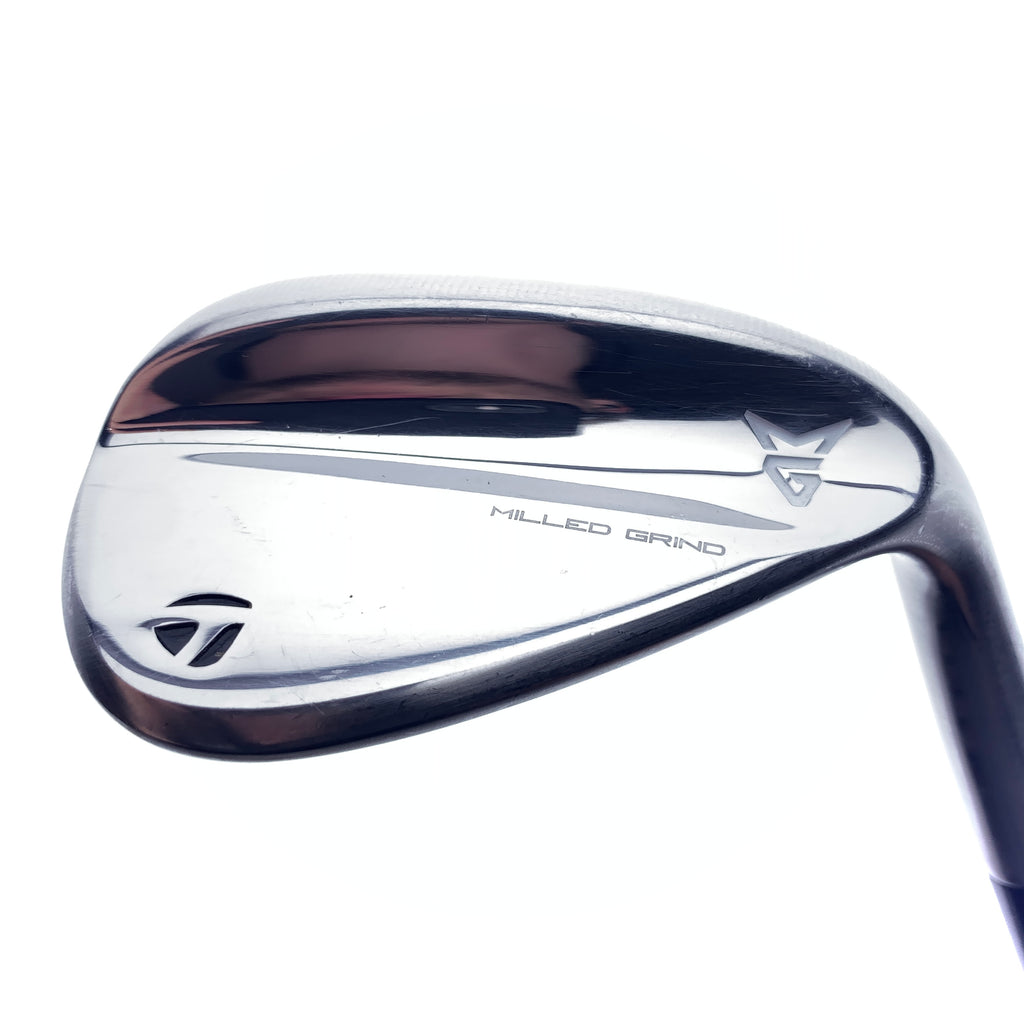 Used TaylorMade Milled Grind Chrome Sand Wedge / 56.0 Degrees / Wedge Flex