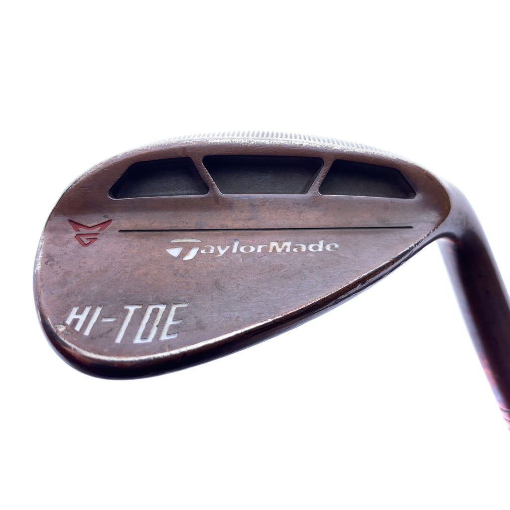 Used TaylorMade Milled Grind HI-TOE Lob Wedge / 58.0 Degrees / Stiff Flex
