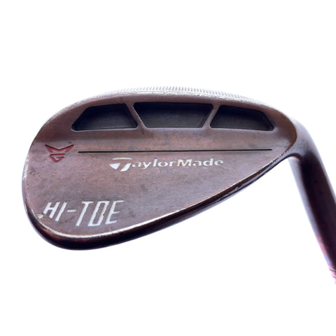 Used TaylorMade Milled Grind HI-TOE Lob Wedge / 58.0 Degrees / Stiff Flex