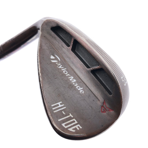Used TaylorMade Milled Grind HI-TOE Lob Wedge / 58.0 Degrees / Wedge Flex / L-H