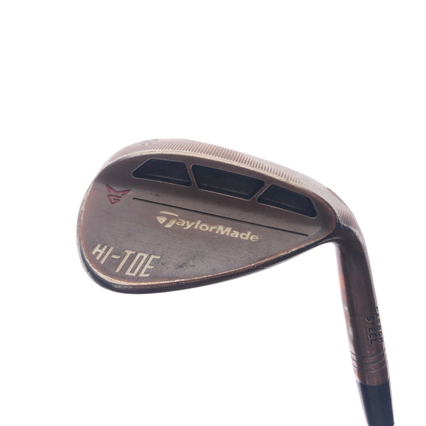 Used TaylorMade Milled Grind HI-TOE Lob Wedge / 58.0 Degrees / Wedge Flex