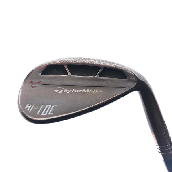 Used TaylorMade Milled Grind HI-TOE Lob Wedge / 58.0 Degrees / Wedge Flex