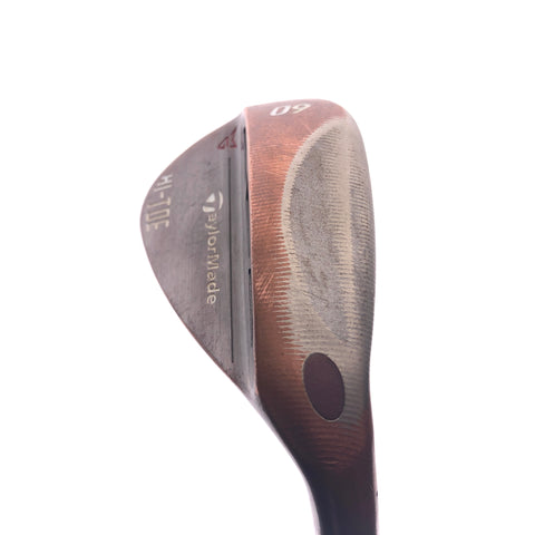 Used TaylorMade Milled Grind HI-TOE Lob Wedge / 60.0 Degrees / Wedge Flex