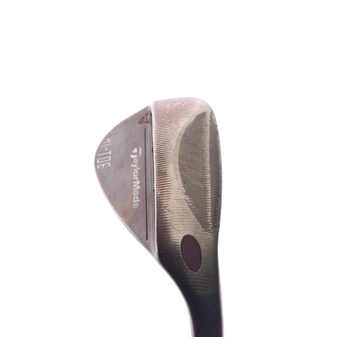 Used TaylorMade Milled Grind HI-TOE Lob Wedge / 60.0 Degrees / Wedge Flex