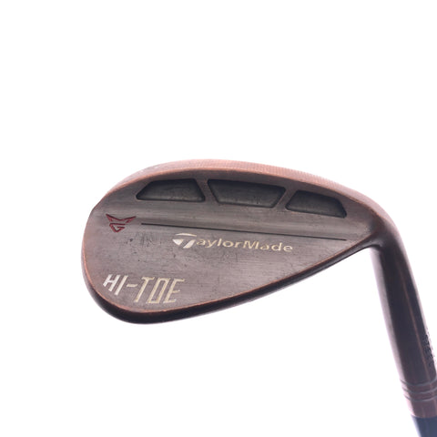 Used TaylorMade Milled Grind HI-TOE Lob Wedge / 60.0 Degrees / Wedge Flex