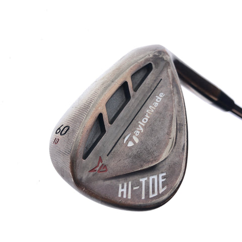 Used TaylorMade Milled Grind HI-TOE Lob Wedge / 60.0 Degrees / X-Stiff Flex