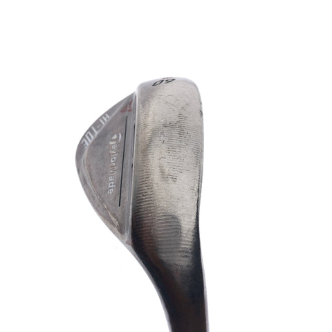 Used TaylorMade Milled Grind HI-TOE Lob Wedge / 60.0 Degrees / X-Stiff Flex