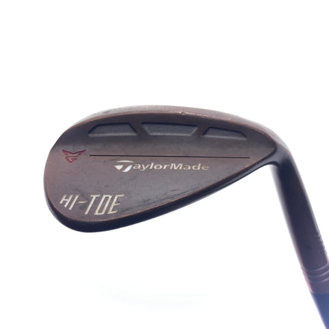 Used TaylorMade Milled Grind HI-TOE Lob Wedge / 64.0 Degrees / Wedge Flex