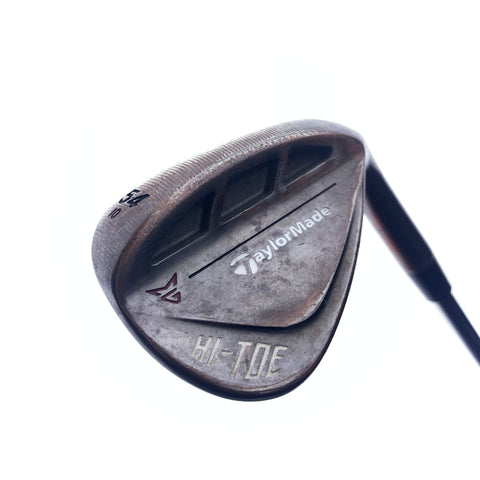 Used TaylorMade Milled Grind HI-TOE Sand Wedge / 54.0 Degrees / Wedge Flex