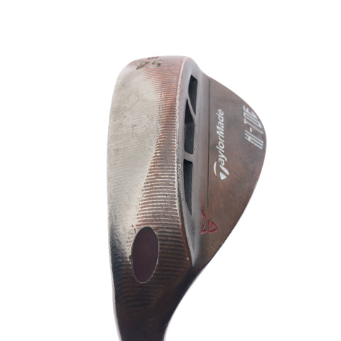 Used TaylorMade Milled Grind HI-TOE Sand Wedge / 54.0 Degrees / Wedge Flex / Le