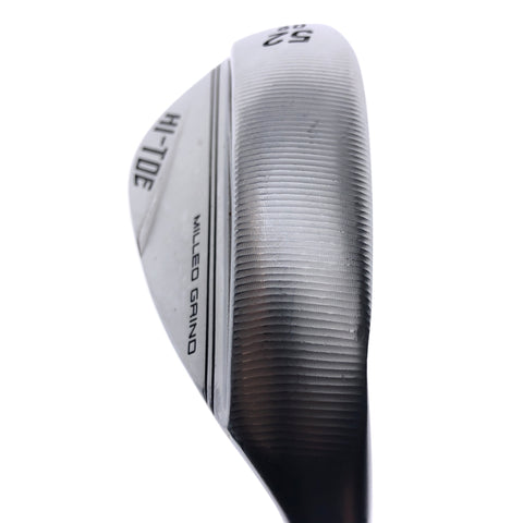 Used TaylorMade Milled Grind Hi-Toe 3 Chrome Gap Wedge / 52.0 Deg / X-Stiff Flex