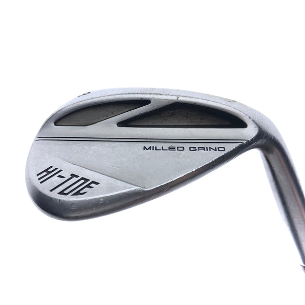 Used TaylorMade Milled Grind Hi-Toe 3 Chrome Lob Wedge / 58 Degrees / Wedge Flex