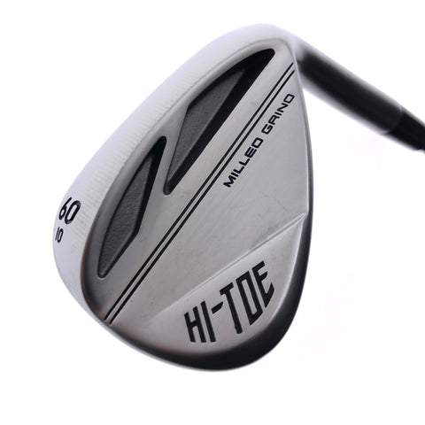 Used TaylorMade Milled Grind Hi-Toe 3 Chrome Lob Wedge / 60.0 Deg / Wedge Flex