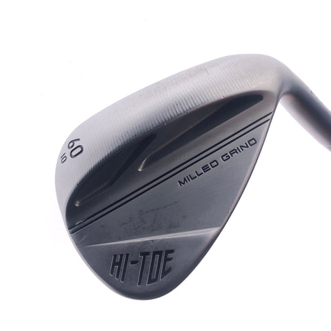 Used TaylorMade Milled Grind Hi-Toe 3 Chrome Lob Wedge / 60.0 Degrees / A Flex