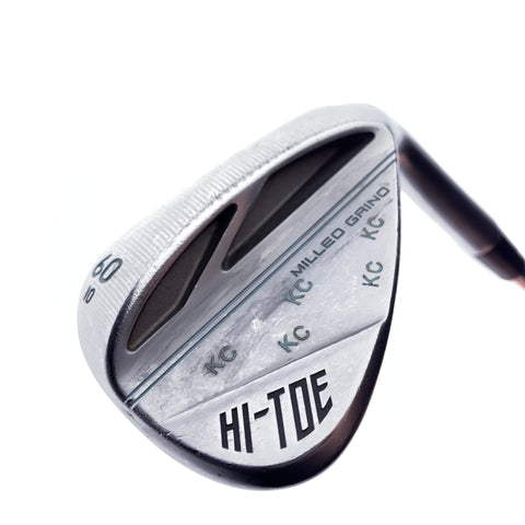 Used TaylorMade Milled Grind Hi-Toe 3 Chrome Lob Wedge / 60.0 Degrees / Wedge