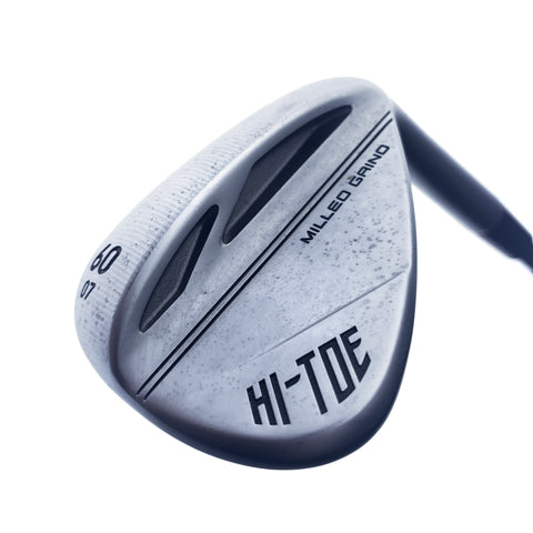 Used TaylorMade Milled Grind Hi-Toe 3 Chrome Lob Wedge/60.0 Degrees/Wedge Flex