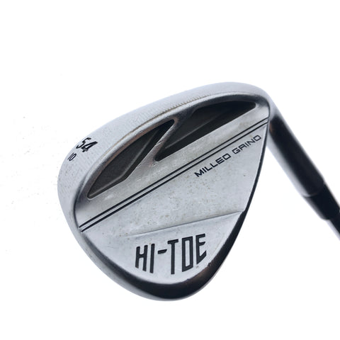 Used TaylorMade Milled Grind Hi-Toe 3 Chrome Sand Wedge / 54.0 Degrees / Stiff