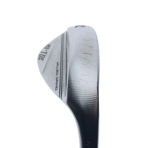 Used TaylorMade Milled Grind Hi-Toe 3 Chrome Sand Wedge / 54.0 Degrees / Stiff