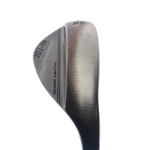 Used TaylorMade Milled Grind Hi-Toe 3 Copper Lob Wedge / 58 Degrees / Wedge Flex