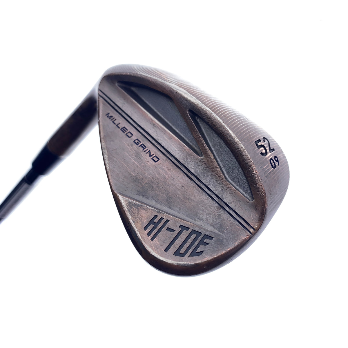 Used TaylorMade Milled Grind Hi-Toe 3 RAW Copper GW / 52.0 Deg / Wedge / LH