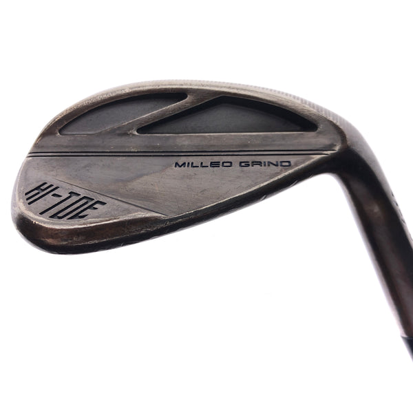 Used TaylorMade Milled Grind Hi-Toe 3 RAW Copper Gap Wedge / 50 Deg / Stiff Flex