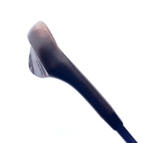 Used TaylorMade Milled Grind Hi-Toe 3 RAW Copper Gap Wedge / 52.0 Degrees/Stiff