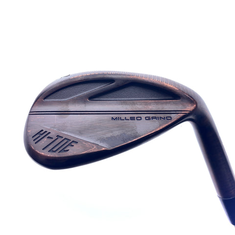 Used TaylorMade Milled Grind Hi-Toe 3 RAW Copper Gap Wedge / 52.0 Degrees/Stiff