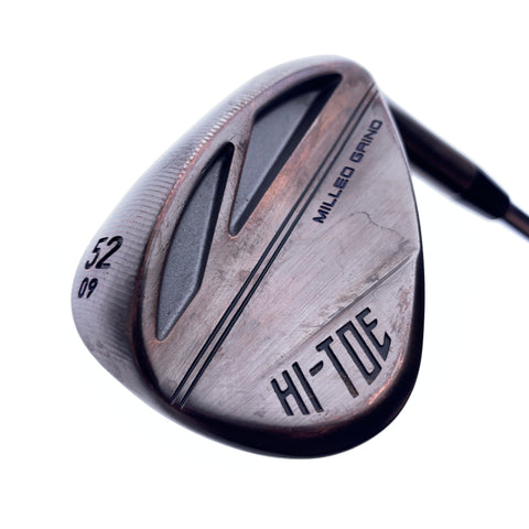 Used TaylorMade Milled Grind Hi-Toe 3 RAW Copper Gap Wedge/52 Degrees/Wedge Flex
