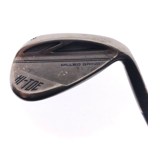 Used TaylorMade Milled Grind Hi-Toe 3 RAW Copper Lob Wedge / 58 Deg / Stiff Flex