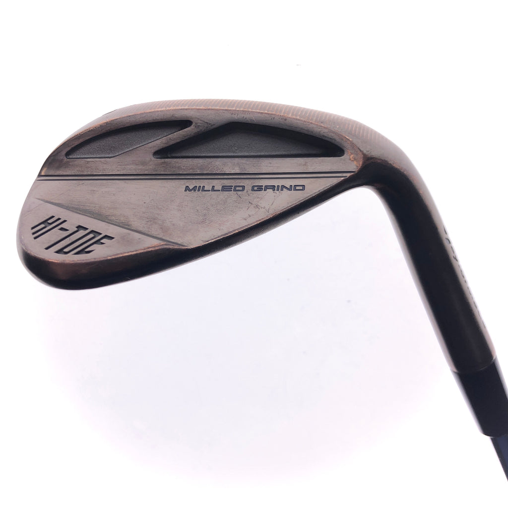 Used TaylorMade Milled Grind Hi-Toe 3 RAW Copper Lob Wedge / 60 Deg / Wedge Flex