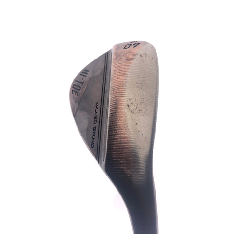 Used TaylorMade Milled Grind Hi-Toe 3 RAW Copper Lob Wedge / 60.0 Deg / Reg Flex