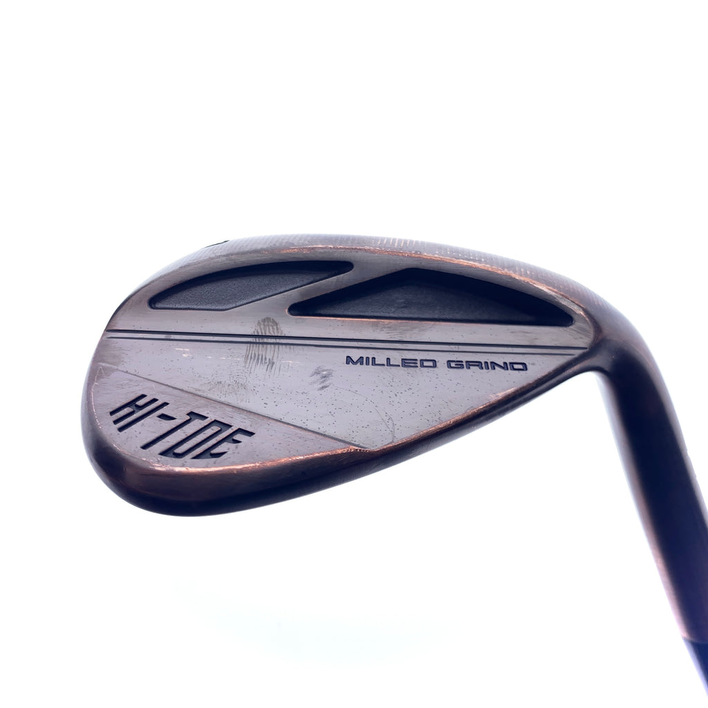 Used TaylorMade Milled Grind Hi-Toe 3 RAW Copper Lob Wedge / 60.0 Degrees/Stiff