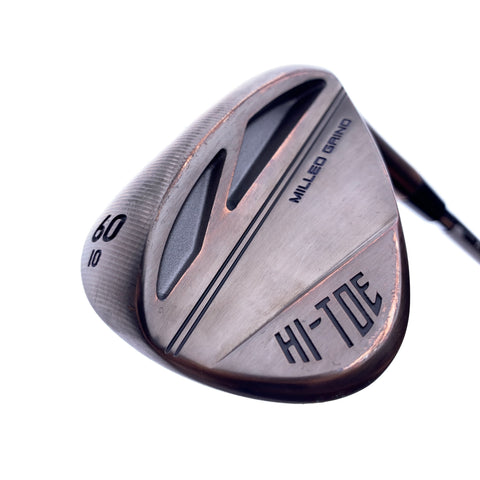 Used TaylorMade Milled Grind Hi-Toe 3 RAW Copper Lob Wedge/60 Degrees/Wedge Flex