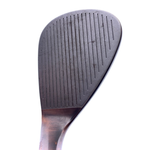 Used TaylorMade Milled Grind Hi-Toe 3 RAW Copper Lob Wedge/60 Degrees/Wedge Flex