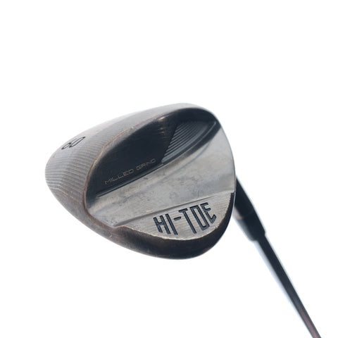 Used TaylorMade Milled Grind Hi-Toe 3 RAW Copper Lob Wedge/60.0 Deg/Wedge Flex