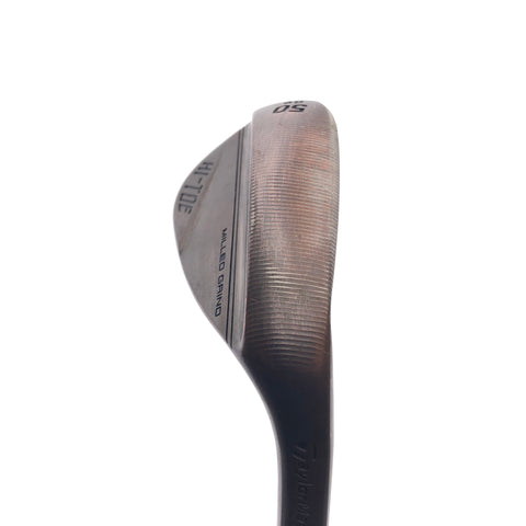 Used TaylorMade Milled Grind Hi-Toe 3 RAW Gap Wedge / 50.0 / X-Stiff Flex