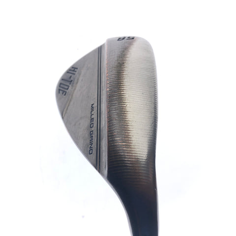 Used TaylorMade Milled Grind Hi-Toe 3 RAW Lob Wedge / 58 Degrees / Wedge Flex