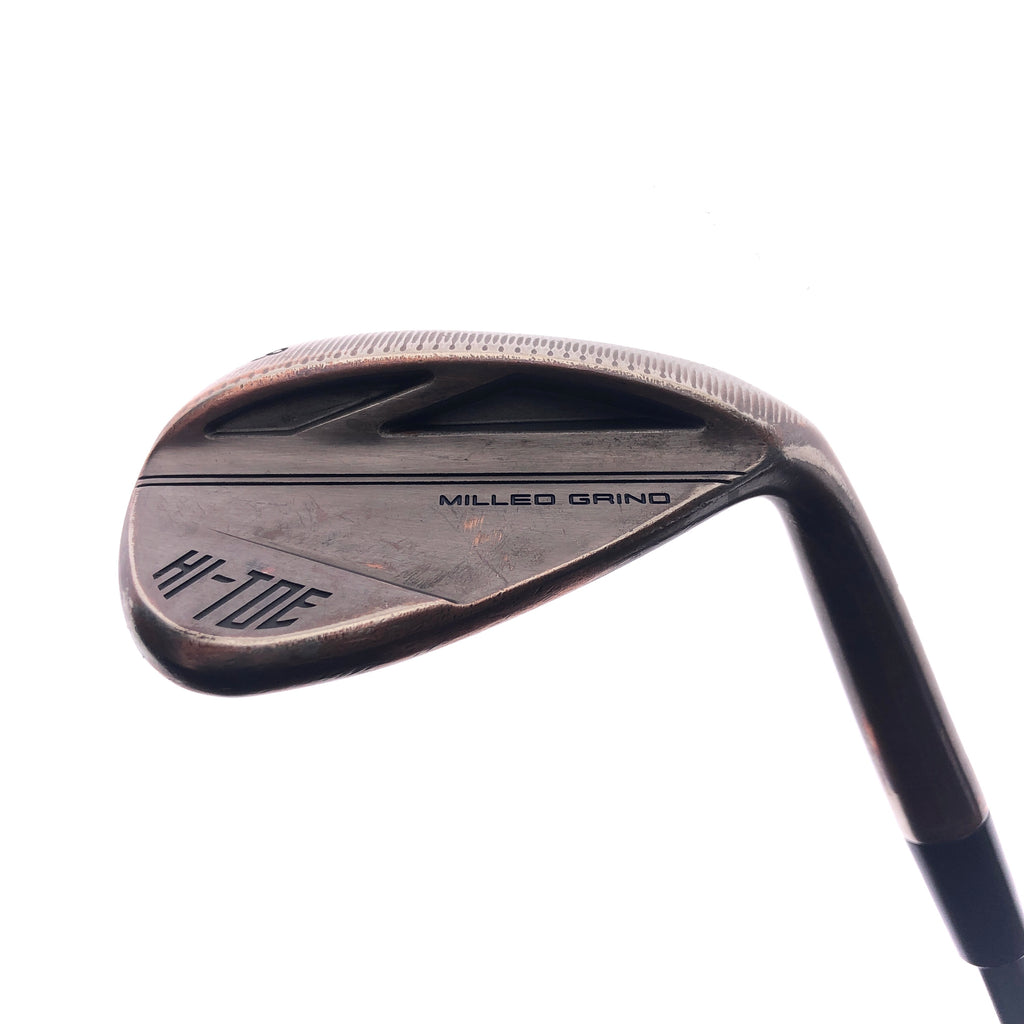 Used TaylorMade Milled Grind Hi-Toe 3 RAW Lob Wedge / 58.0 Deg / Wedge Flex