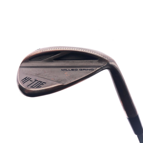 Used TaylorMade Milled Grind Hi-Toe 3 RAW Lob Wedge / 58.0 Deg / Wedge Flex