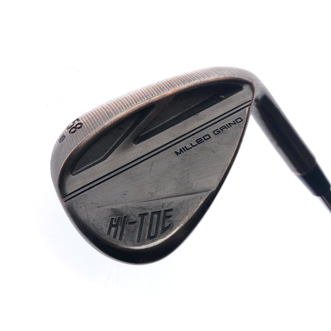 Used TaylorMade Milled Grind Hi-Toe 3 RAW Lob Wedge / 58.0 Degrees / Wedge Flex
