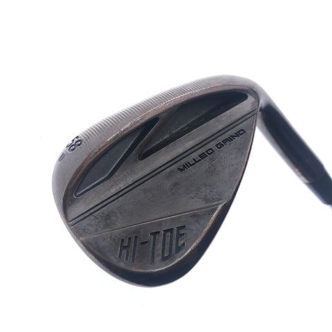 Used TaylorMade Milled Grind Hi-Toe 3 RAW Lob Wedge / 58.0 Degrees / Wedge Flex